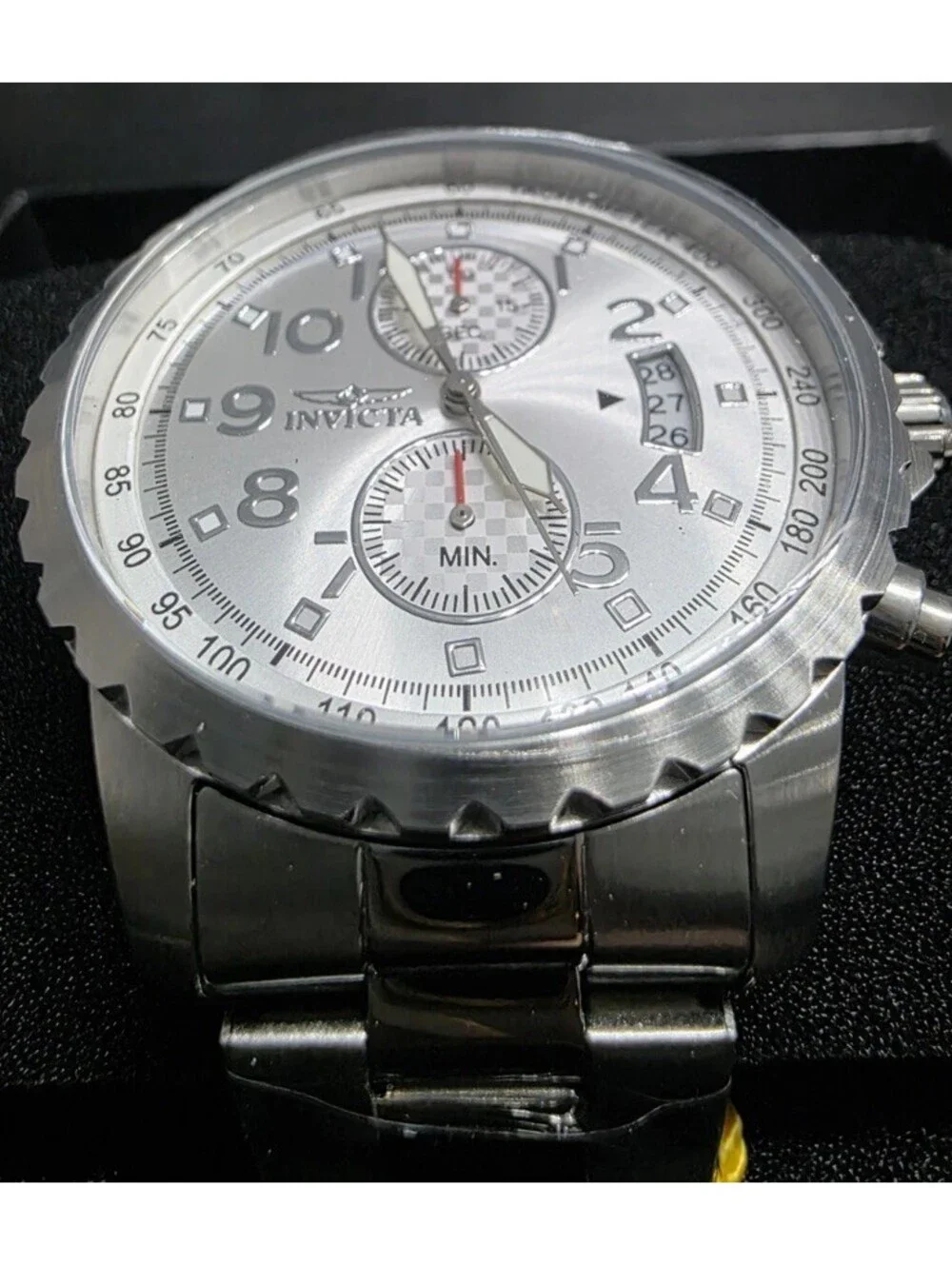 Invicta Specialty Men's Watch - 47mm 69791 Stainless W/Silver Dial New